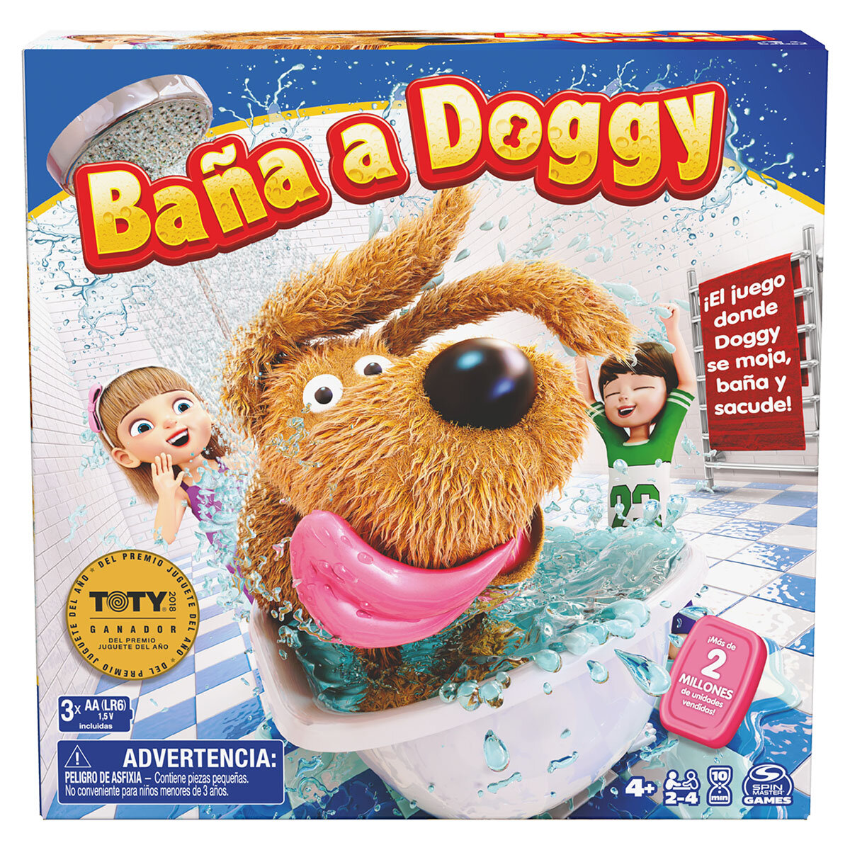 JUEGO DE MESA BAÑA A DOGGY, 4+