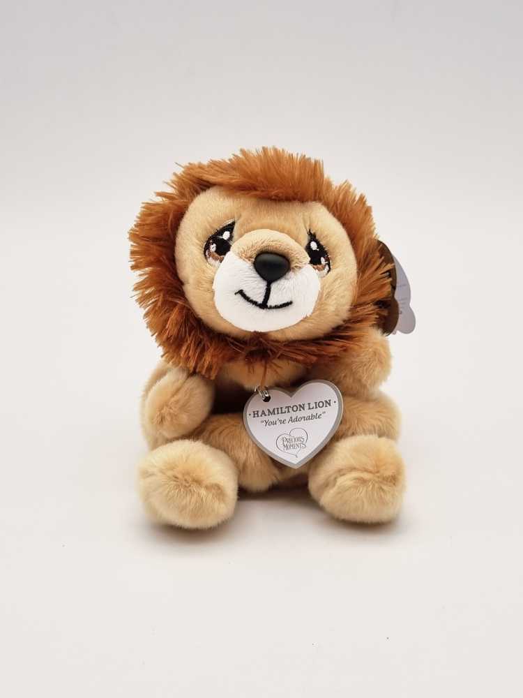 Leon Hamilton Lion Peluche Precious Moments by Aurora, Original 5 Pulgadas