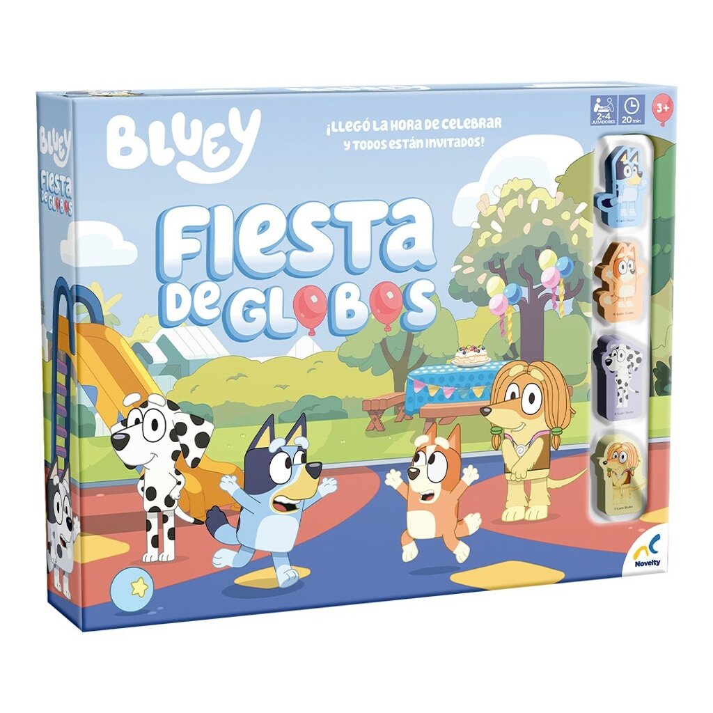 Fiesta De Globos Bluey Juego De Mesa Novelty 3+