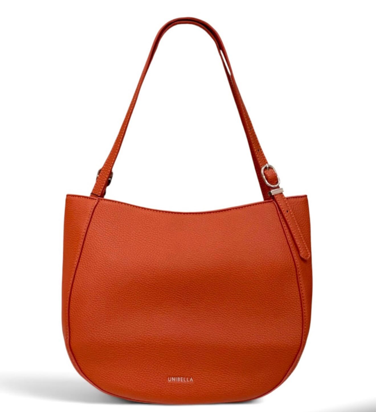 BOLSO SHOULDER BAG DE PIEL SINTÉTICA, HERRAJES PLATEADOS, VARIOS COLORES UNIBELLA