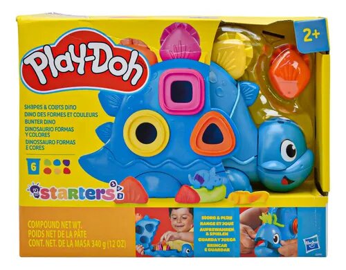 Play-Doh Dinosaurio Formas y Colores Hasbro 2+