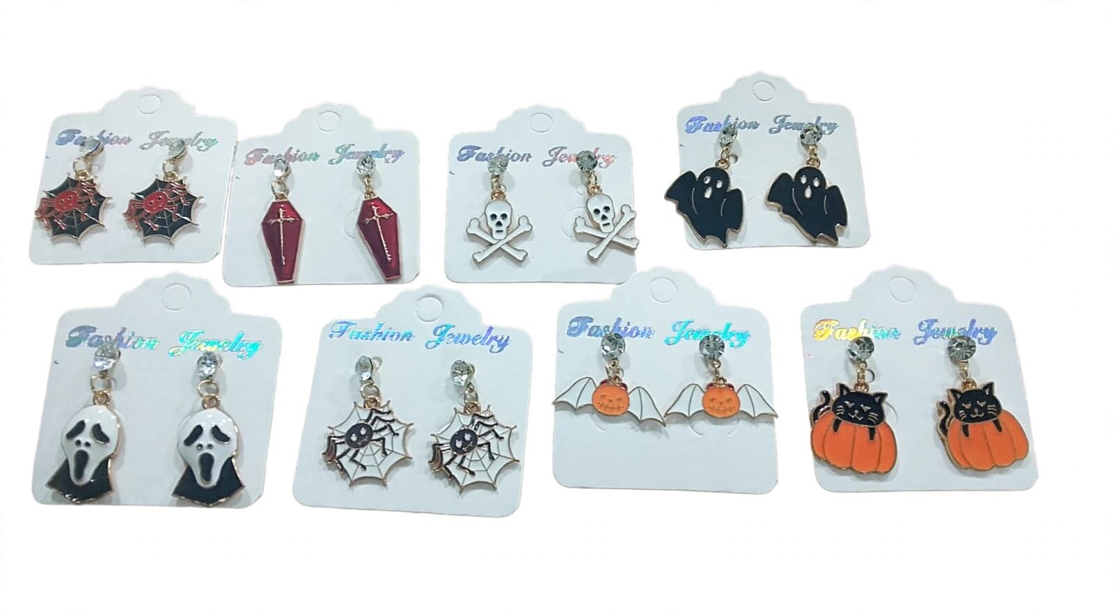 Arete Colgantes Con Diseño De Hallowen Varios Modelos