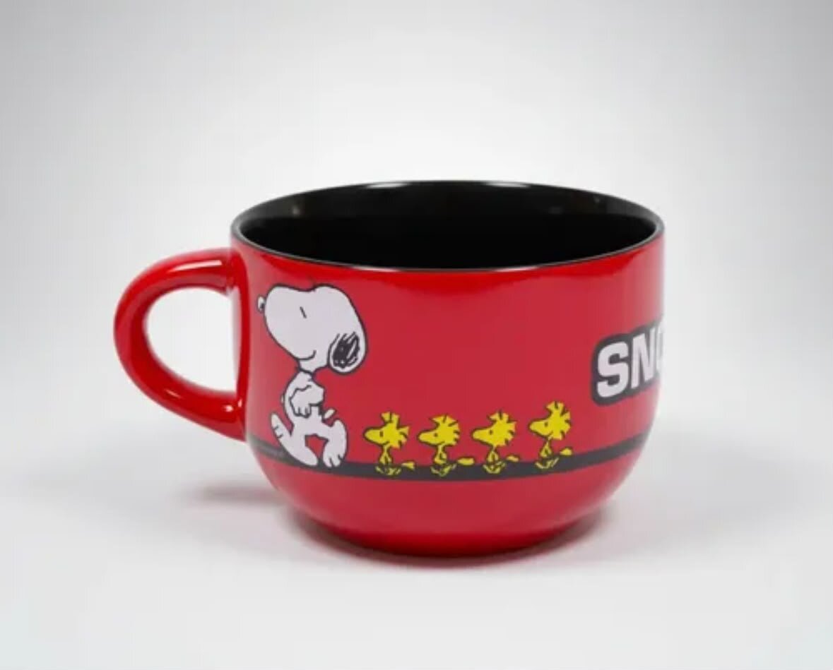 Taza Cerelera Snoopy Roja 820 ml