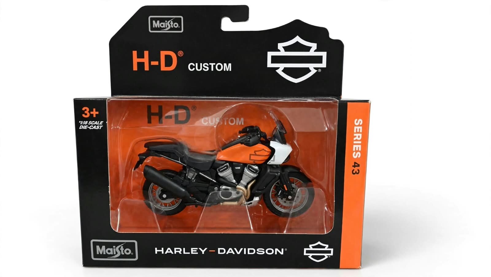 MOTOCICLETA ESCALA 1/18 COLECCIONABLE HARLEY-DAVIDSON, VARIOS MODELOS, MAISTO 3+