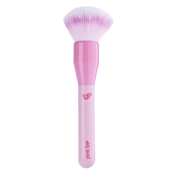 Brocha Pink Up Powder, Para Aplicar Y Difuminar Polvos Sueltos O Compactos Pk32