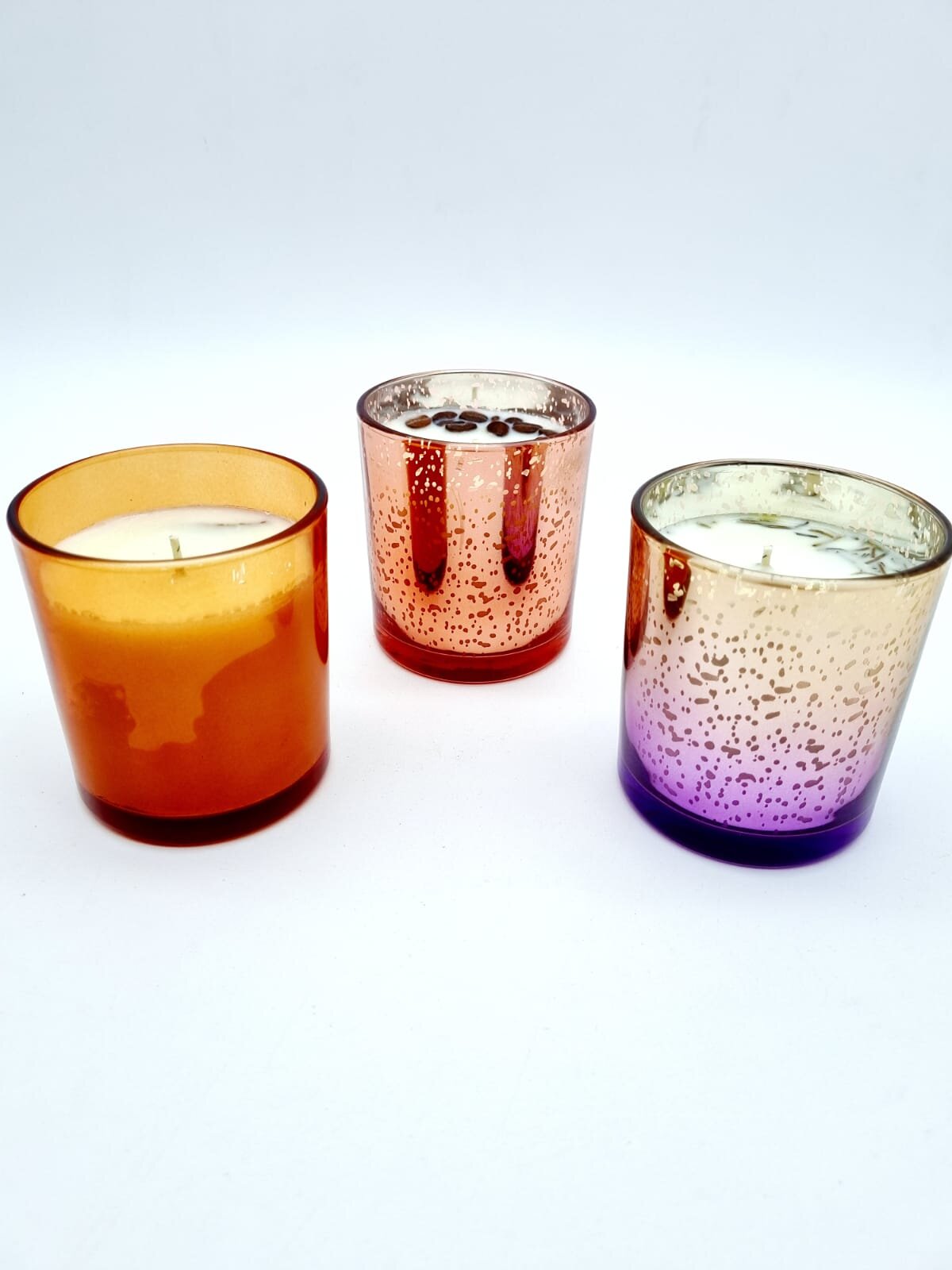Vela Aromática En Vaso De Cristal Decorativo