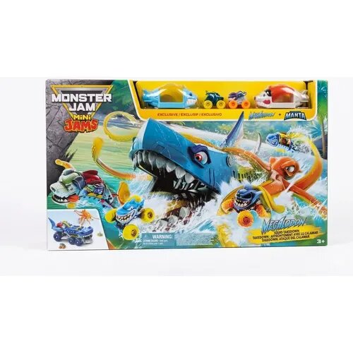 Carro Megalodon Tiburón Monster Jam 3+