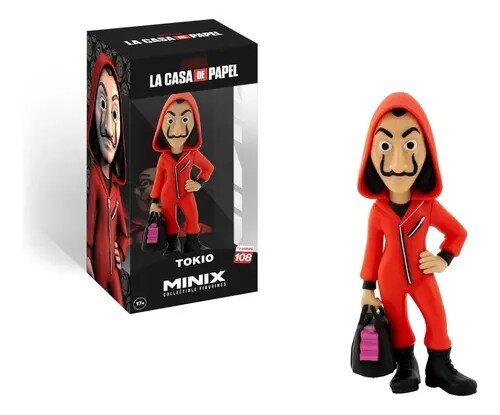 Figura Coleccionable Minix, Messi, Mbappé, Merlina, Sasuke, Tokyo, Geralt Of Rivia, Apollo Creed