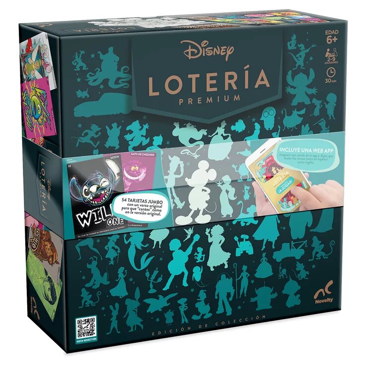 Lotería Juego De Mesa, Novelty, Edición Especial, Disney