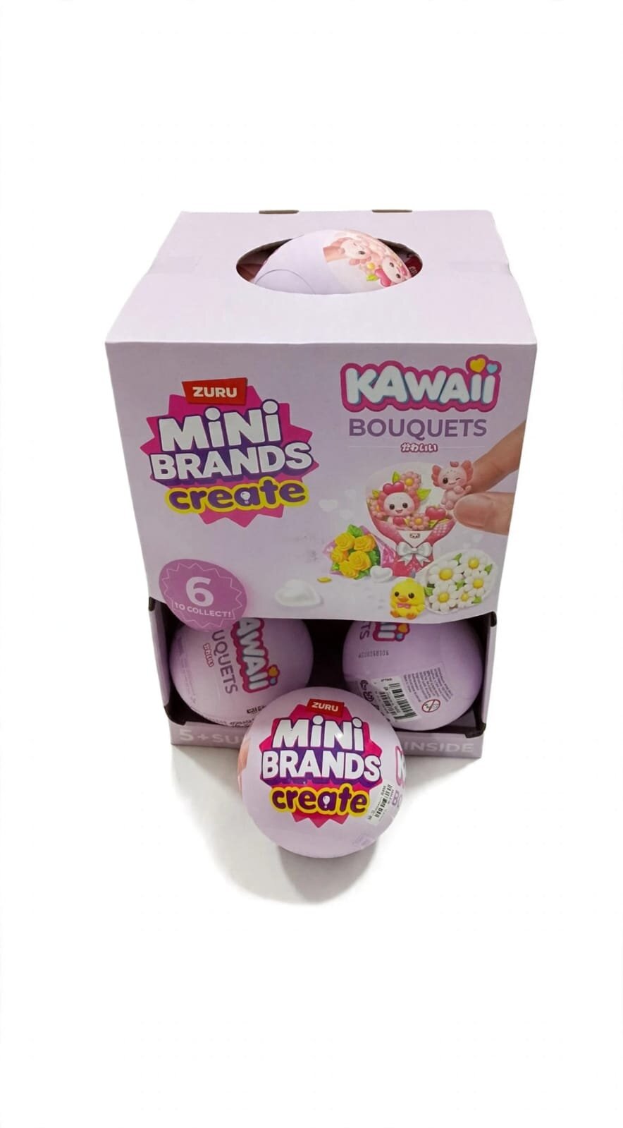 Capsula Sorpresa de Mini Ramos Kawaii Bouquets,Zuri 3+