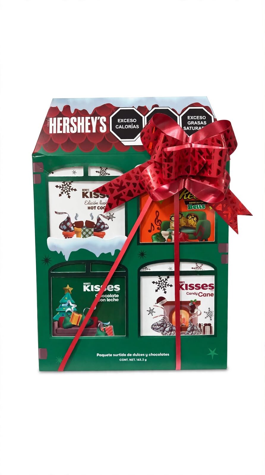 Chocolates Hershey's Christmas Edition con 4 Sabores Diferentes 162,2 g.