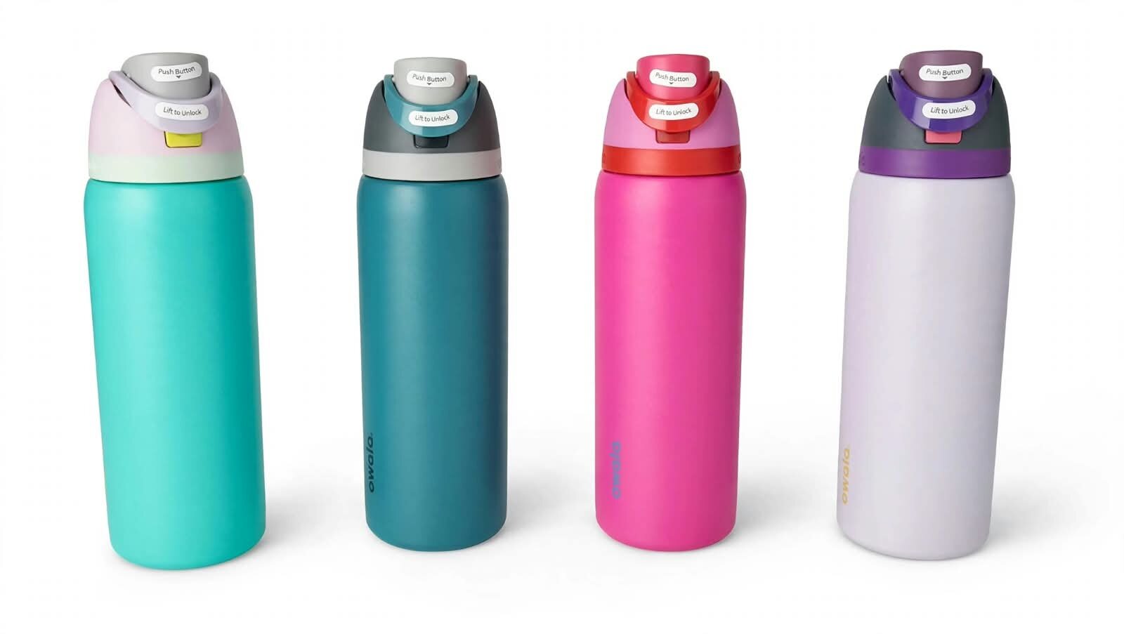 THERMO FREESIP OWALA ACERO INOXIDABLE DISEÑO LISO CAPACIDAD 945 ML VARIOS COLORES