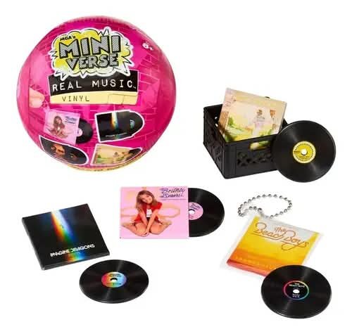 Esfera Sorpresa Mini Verse Real Music Vinyl 50 y Más