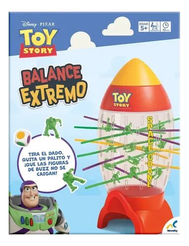 Nave Espacial Toy Story Balance Extremo con Figuras de Buzz 5+