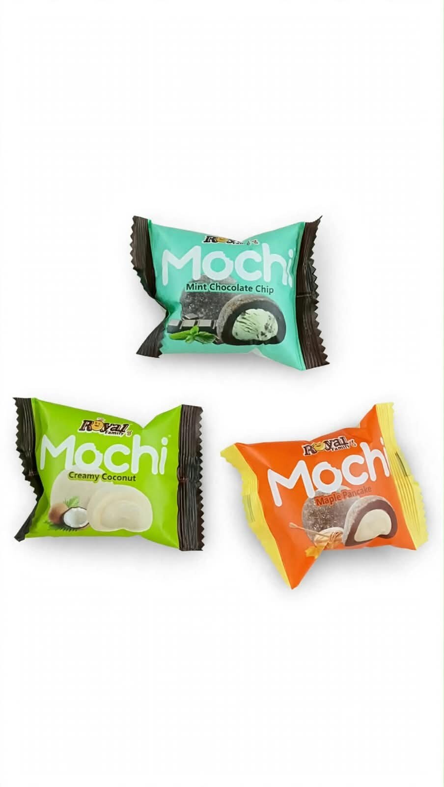 Dulces Coreanos Mochi Royal de Royal Family Diferentes Sabores 4.2 oz