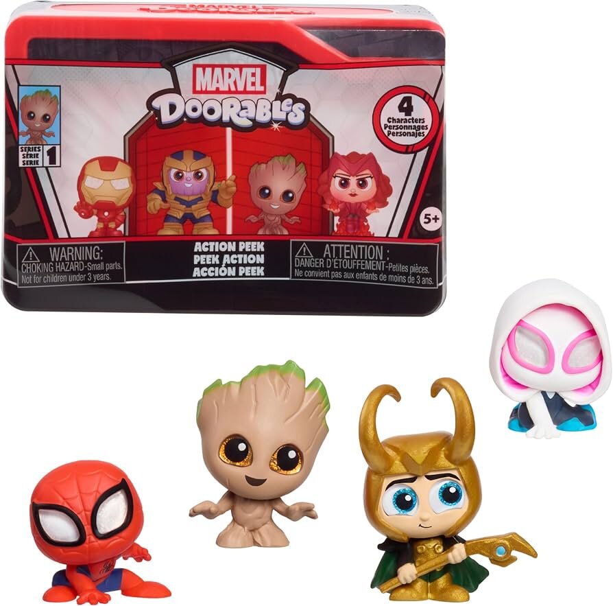 Doorables Sorpresa Coleccionables Marvel 4 piezas 5+