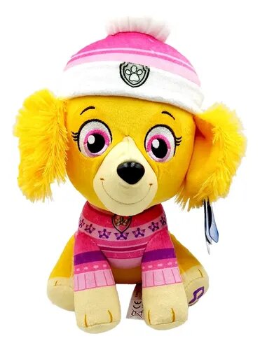Peluche Navideño Musical Paw Patrol Diferentes Personajes
