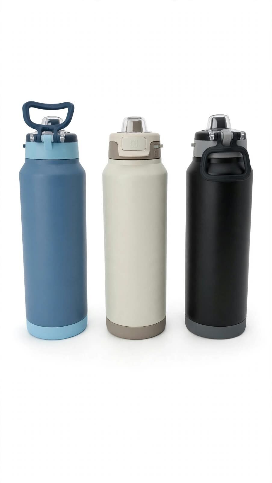 THERMO ACERO INOXIDABLE CON TAPA Y BOTON DE BLOQUEO CAPACIDAD 945 ML