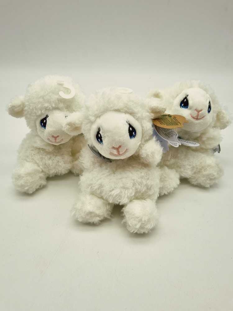Borreguito Luffie Lamb Peluche Precious Moment by Aurora, Original, 5 Pulgadas