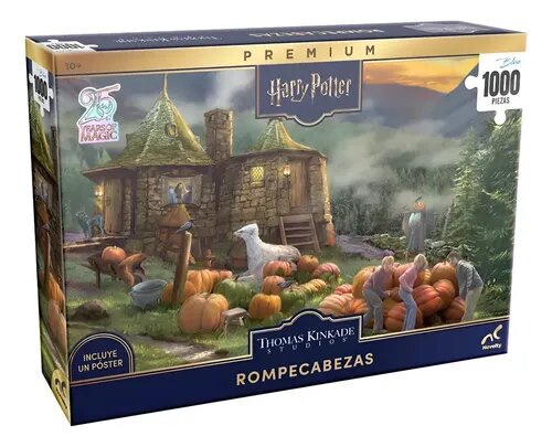 Rompecabezas Harry Potter Con Calabazas Gigantes 1000 Piezas Thomas Kinkade 10+,novelty