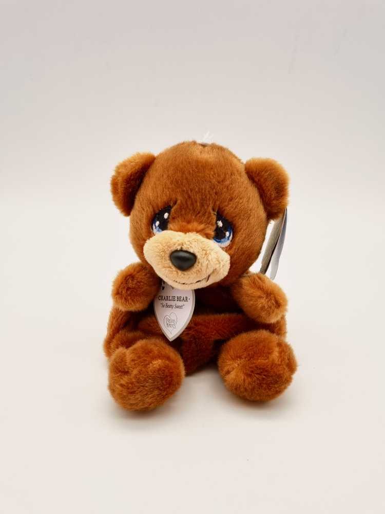 Oso Charlie Bear, Peluche Precious Moment by Aurora, Original 5 Pulgadas