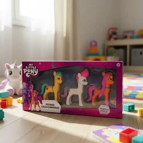 My Little Pony Figuras Coleccionables 3 Piezas Hasbro 3+