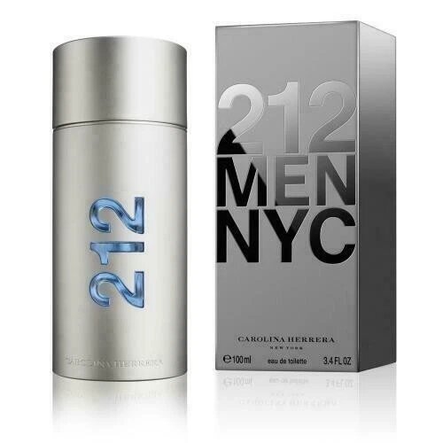 Loción 212 Men Carolina Herrera Eau De Toilette Para Caballero, 100 Ml, Original