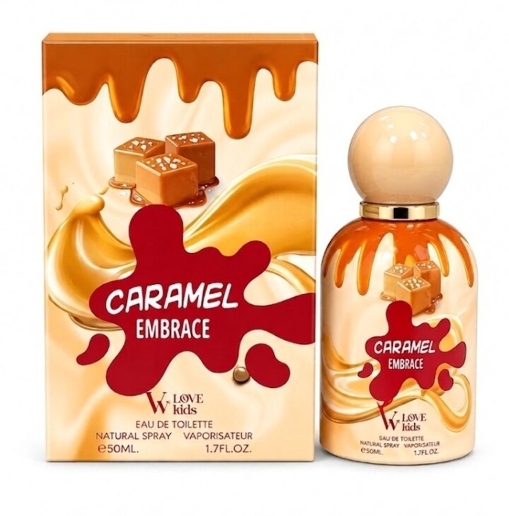 Perfume De Bolsillo Love Kids Caramel Embrace, 50 Ml, Dupe De Tooth Caramel Dream De Sabrina Carpent