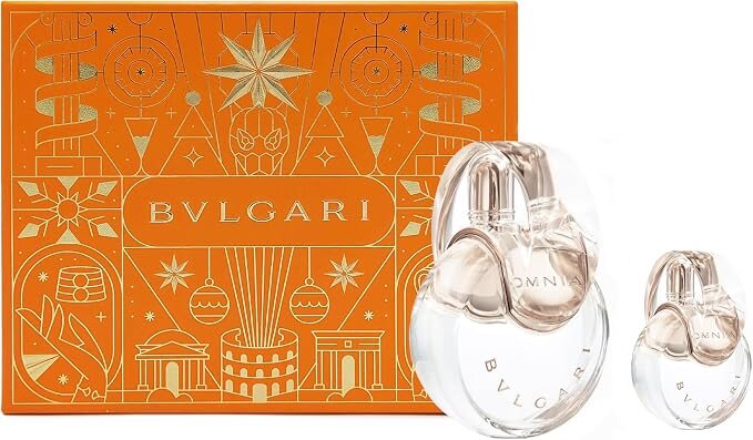 Perfume Bvlgari Omnia Crystalline, Set Con 2 Piezas 100 Ml / 15 Ml Para Dama