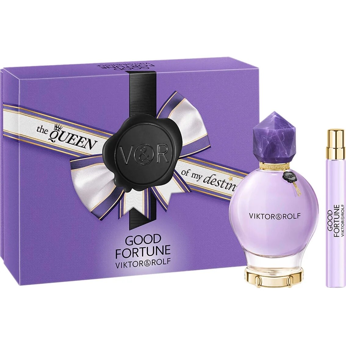 Perfume Viktor & Rolf Good Fortune, Set Con 2 Piezas 90 Ml / 10 Ml Para Dama