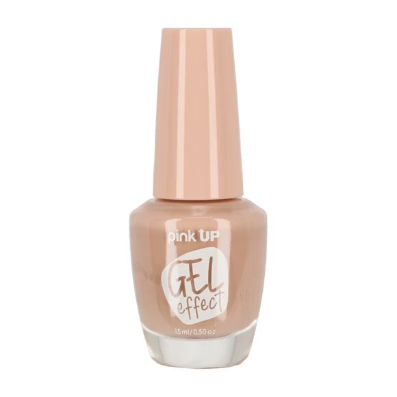 ESMALTE EFECTO GEL PINK UP TONO NUDE PKN44