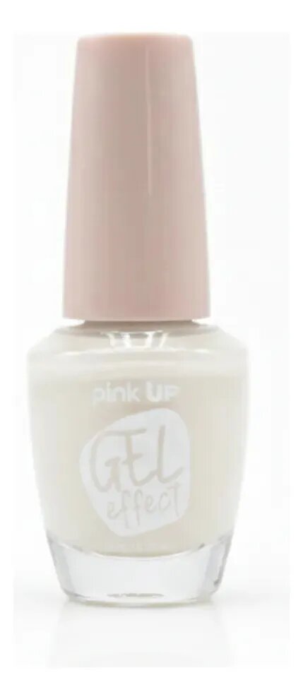 ESMALTE EFECTO GEL PINK UP TONO WHITE PKN32