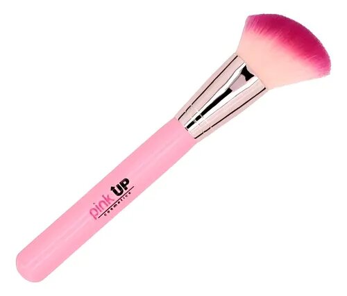 Brocha Pink Up Blush & Sculp, Ideal Para Aplicar Y Difuminar Rubor, Bronceador O Iluminador Pk33