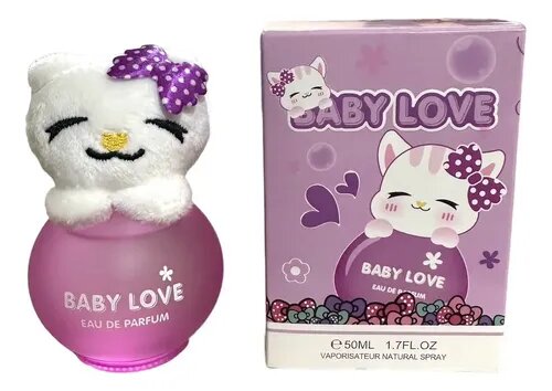 PERFUME INFANTIL BABY LOVE DE HELLO KITTY 50 ML