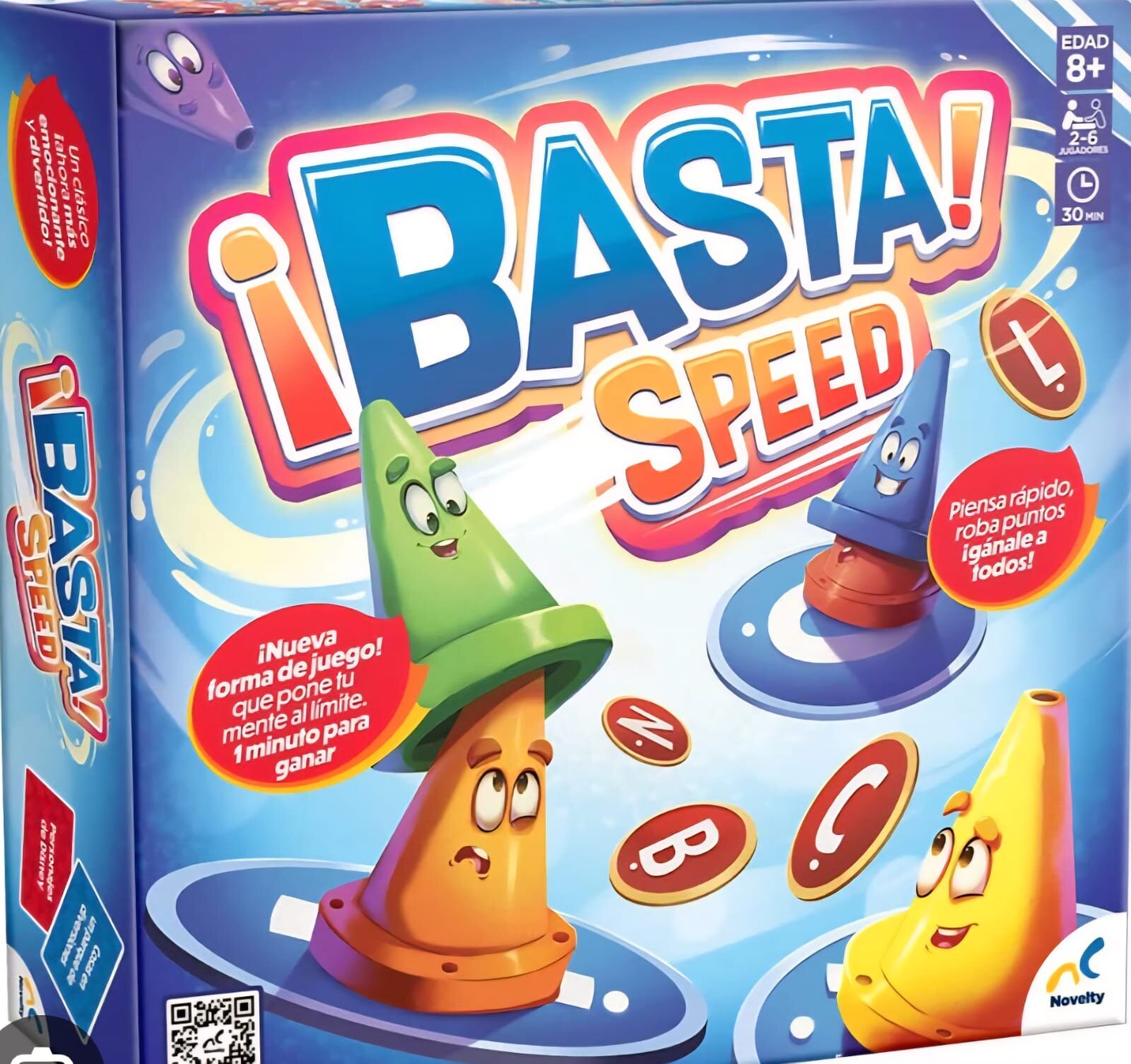 JUEGO DE MESA ¡BASTA SPEED!, 8+