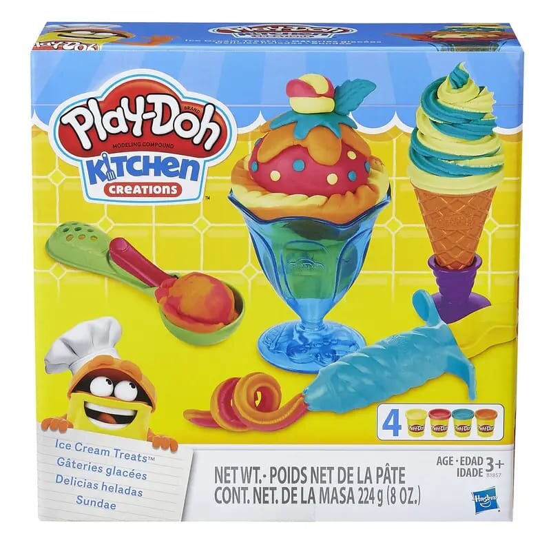 PLAY-DOH KITCHEN CREATIONS KIT PARA HACER HELADOS
