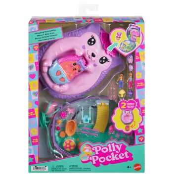 POLLY POCKET LLÉVAME CONTIGO, MAMÁ Y BEBÉ ERIZO