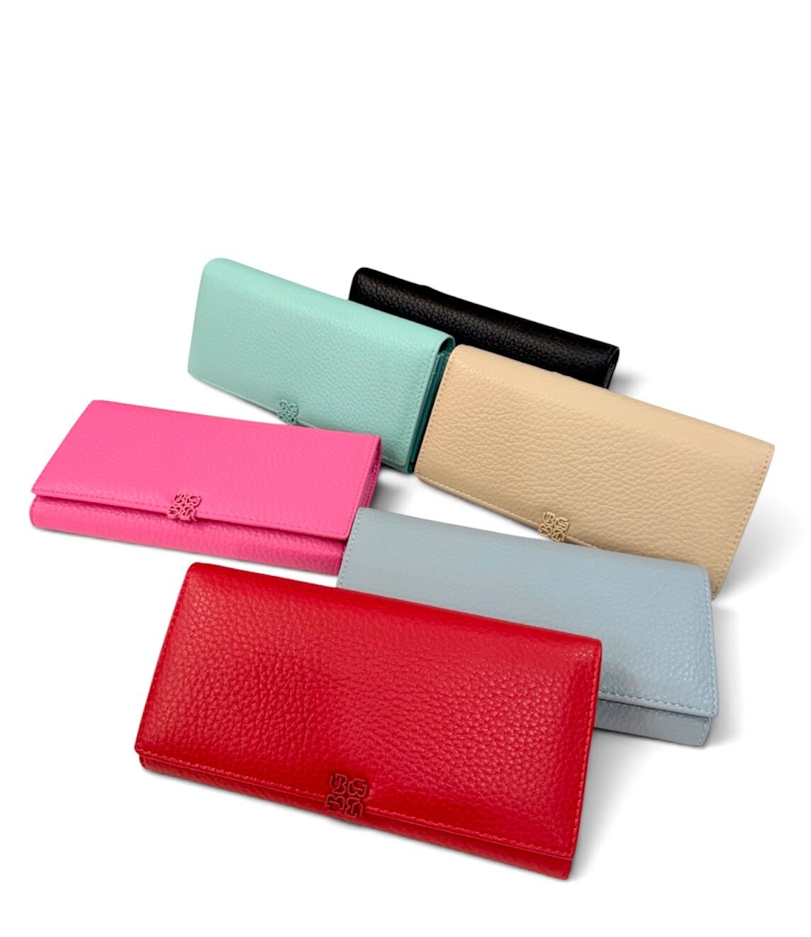 CARTERA CLÁSICA PARA DAMA CON DETALLE METÁLICO UNIBELLA COLORES SURTIDOS